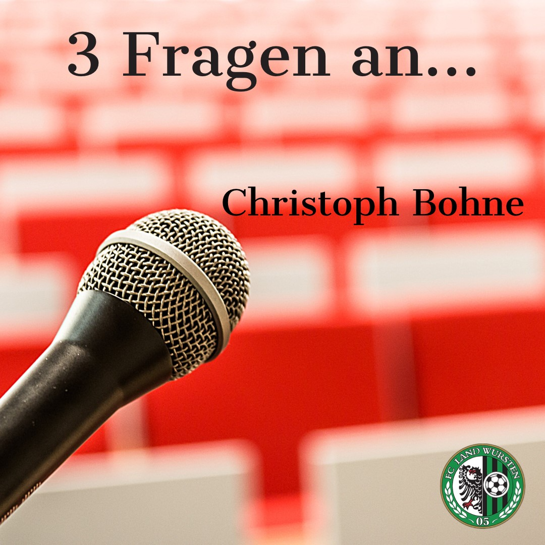 Read more about the article 3 Fragen an Christoph Bohne