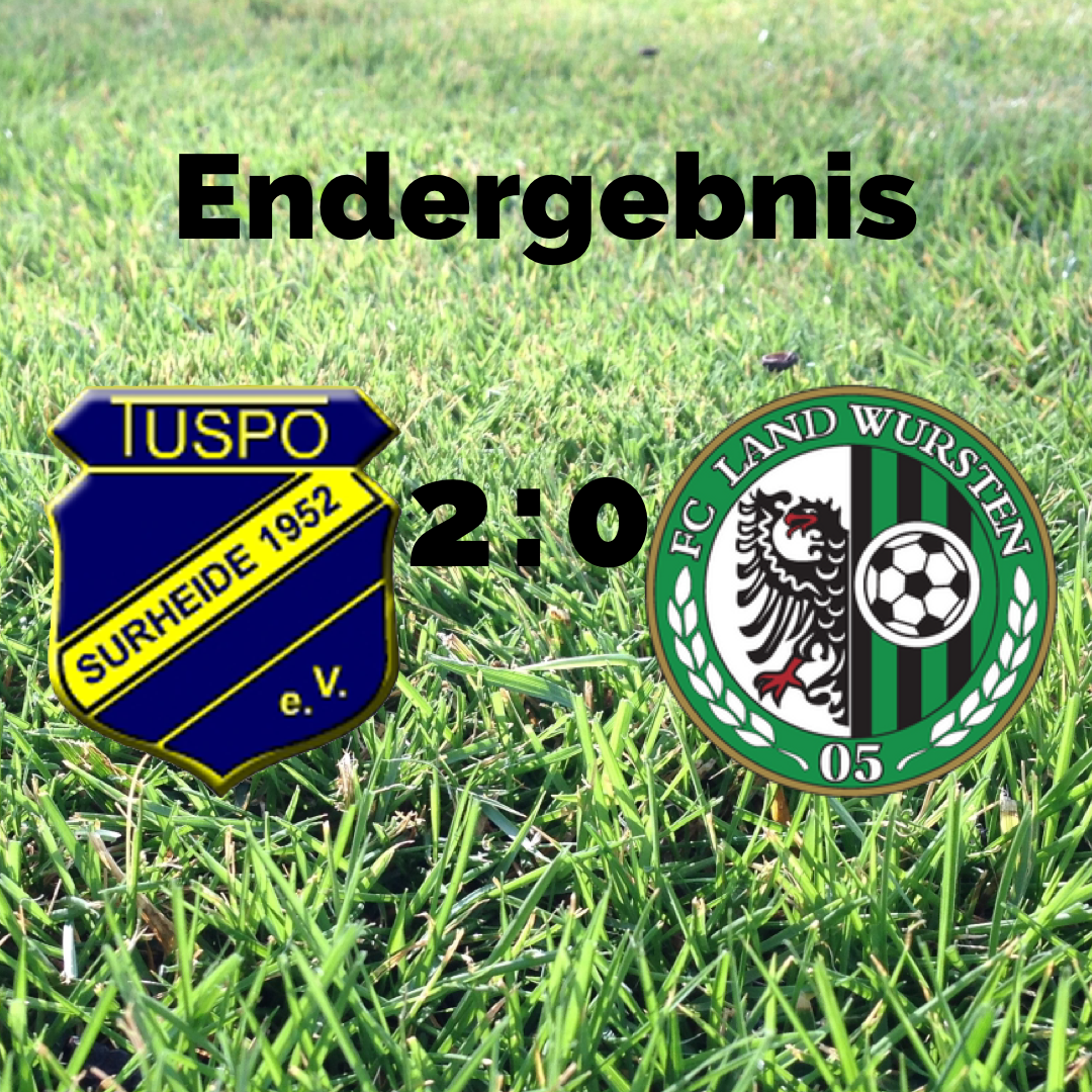 You are currently viewing Testspiel: TuSpo Surheide – FC Land Wursten 2:0