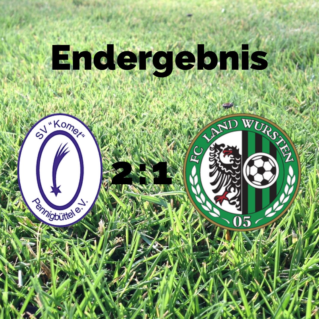 Read more about the article Testspiel: SV „Komet“ Pennigbüttel – FC Land Wursten 2:1