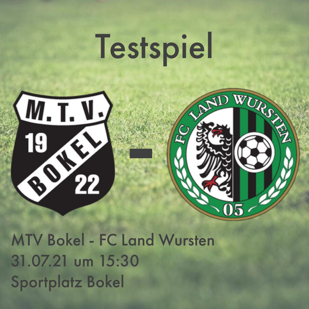 Read more about the article Testspiel: MTV Bokel – FC Land Wursten