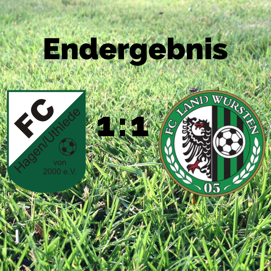 You are currently viewing 5. Spieltag: FC Hagen/Uthlede II – FC Land Wursten 1:1