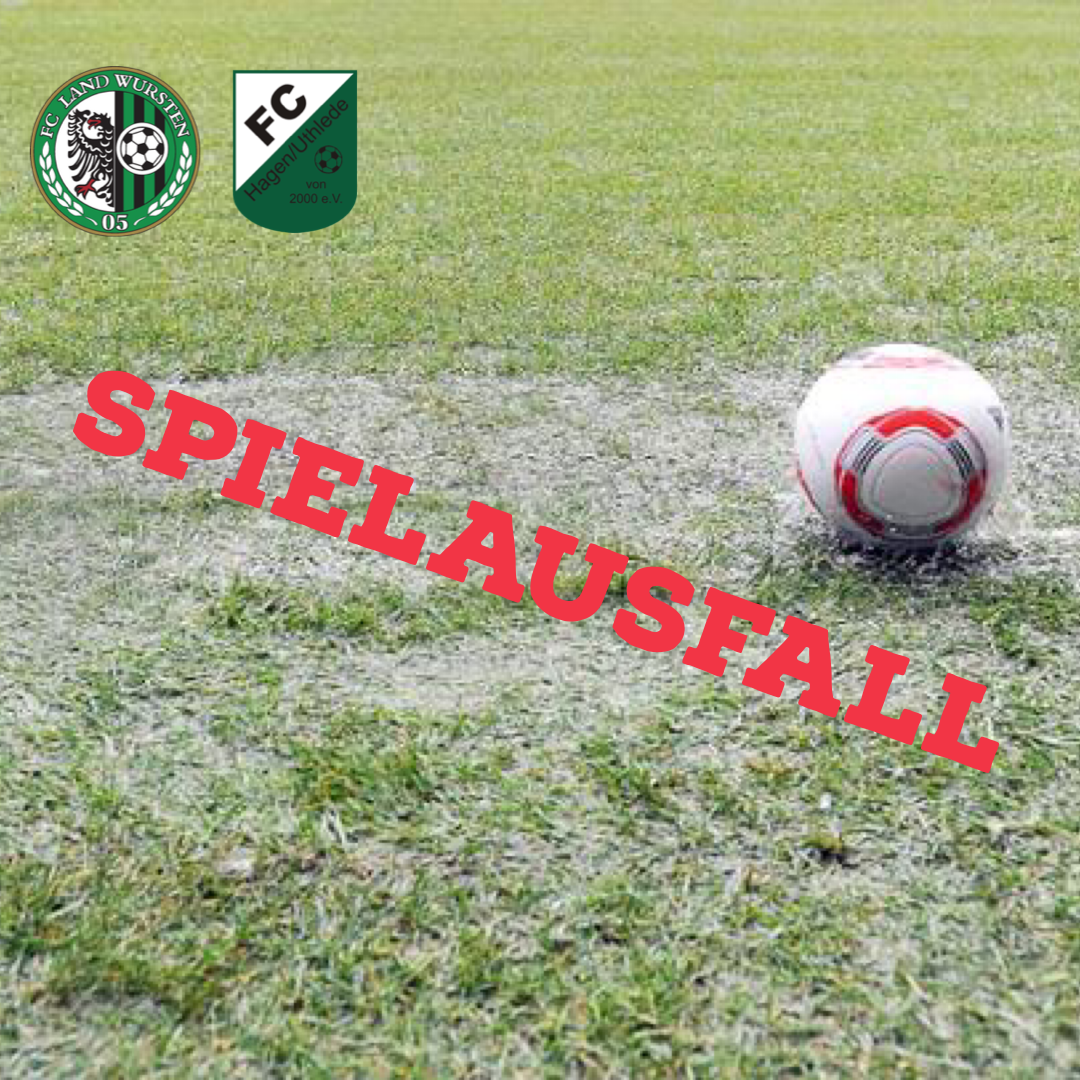 You are currently viewing Spielausfall: FC Land Wursten – FC Hagen/Uthlede II