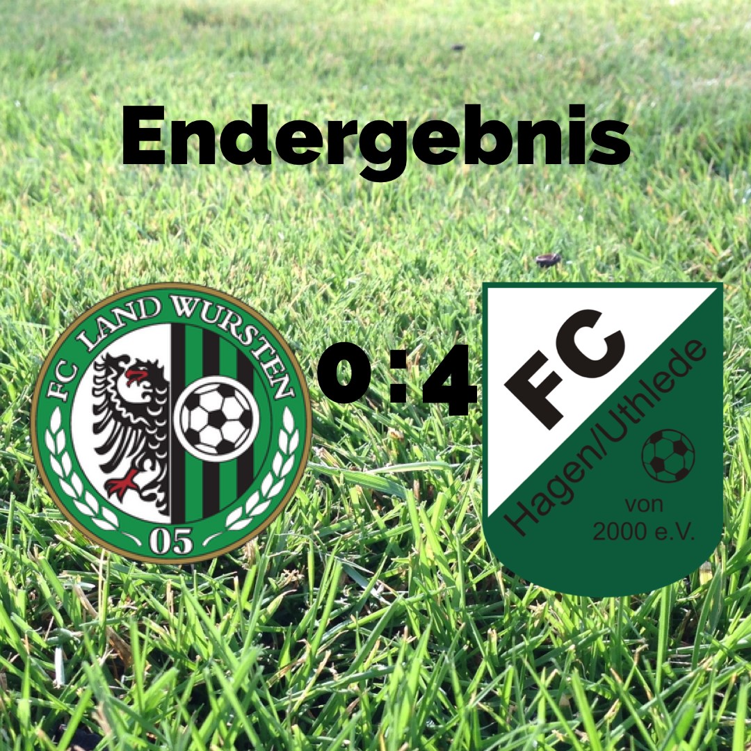 Read more about the article 14. Spieltag: FC Land Wursten – FC Hagen/Uthlede II 0:4