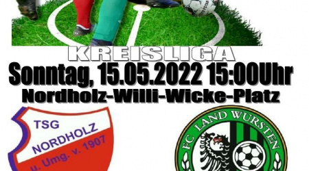 8. Spieltag (Abstiegsrunde): TSG Nordholz – FC Land Wursten 