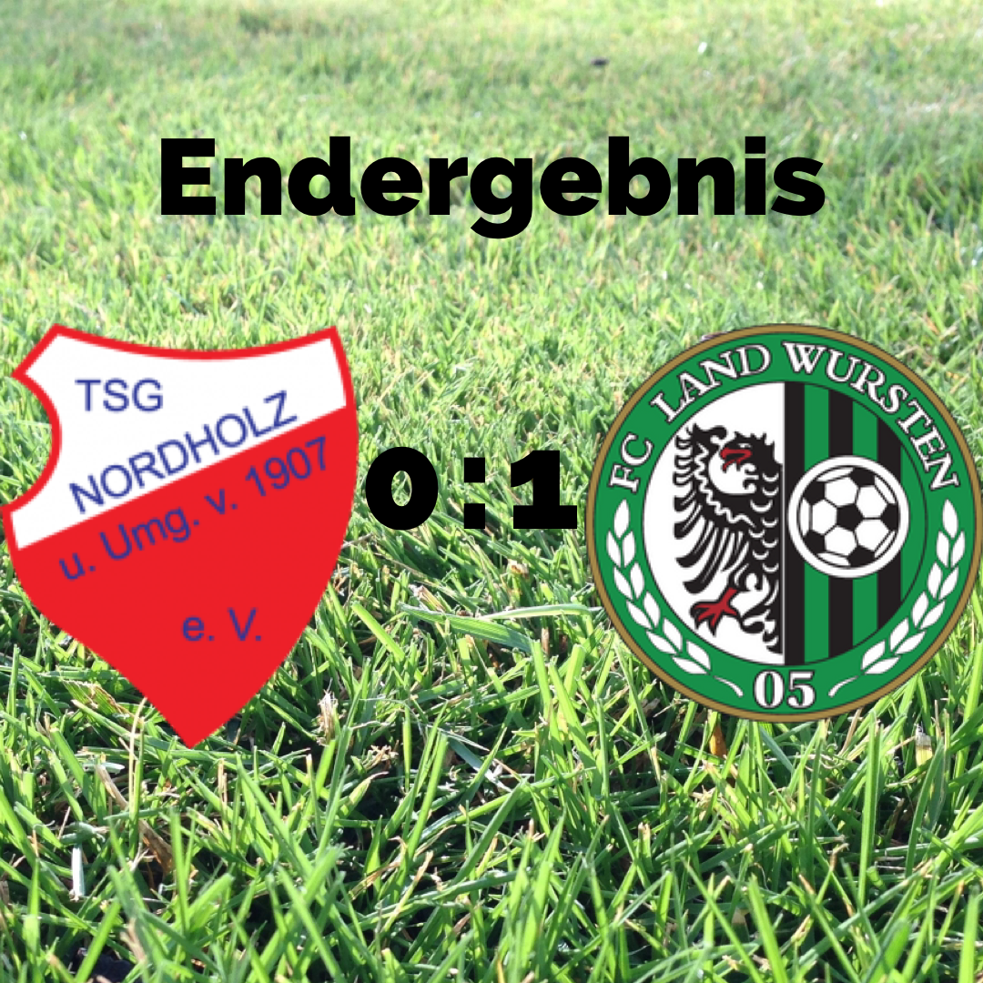 You are currently viewing 8. Spieltag (Abstiegsrunde): TSG Nordholz – FC Land Wursten 0:1