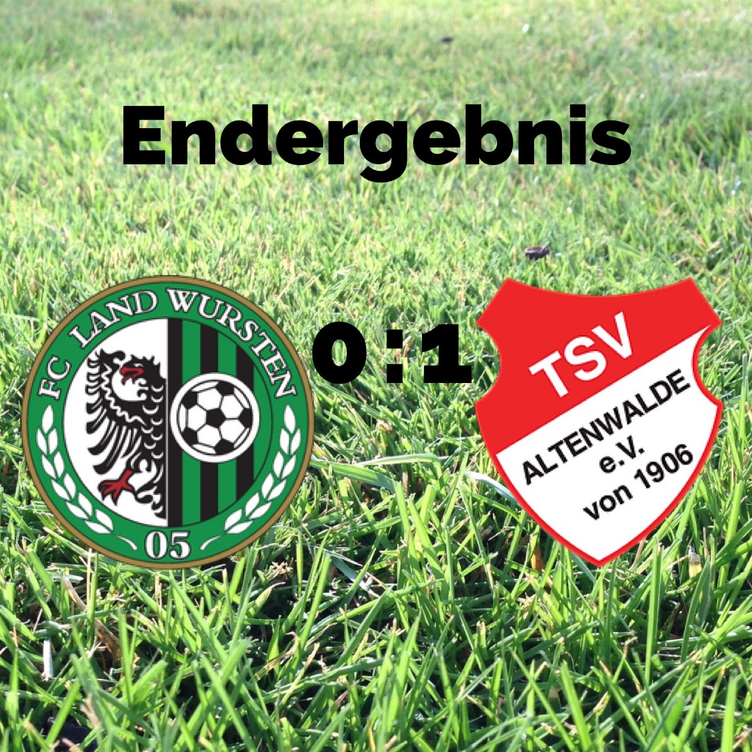 Read more about the article Testspiel: FC Land Wursten – TSV Altenwalde 0:1