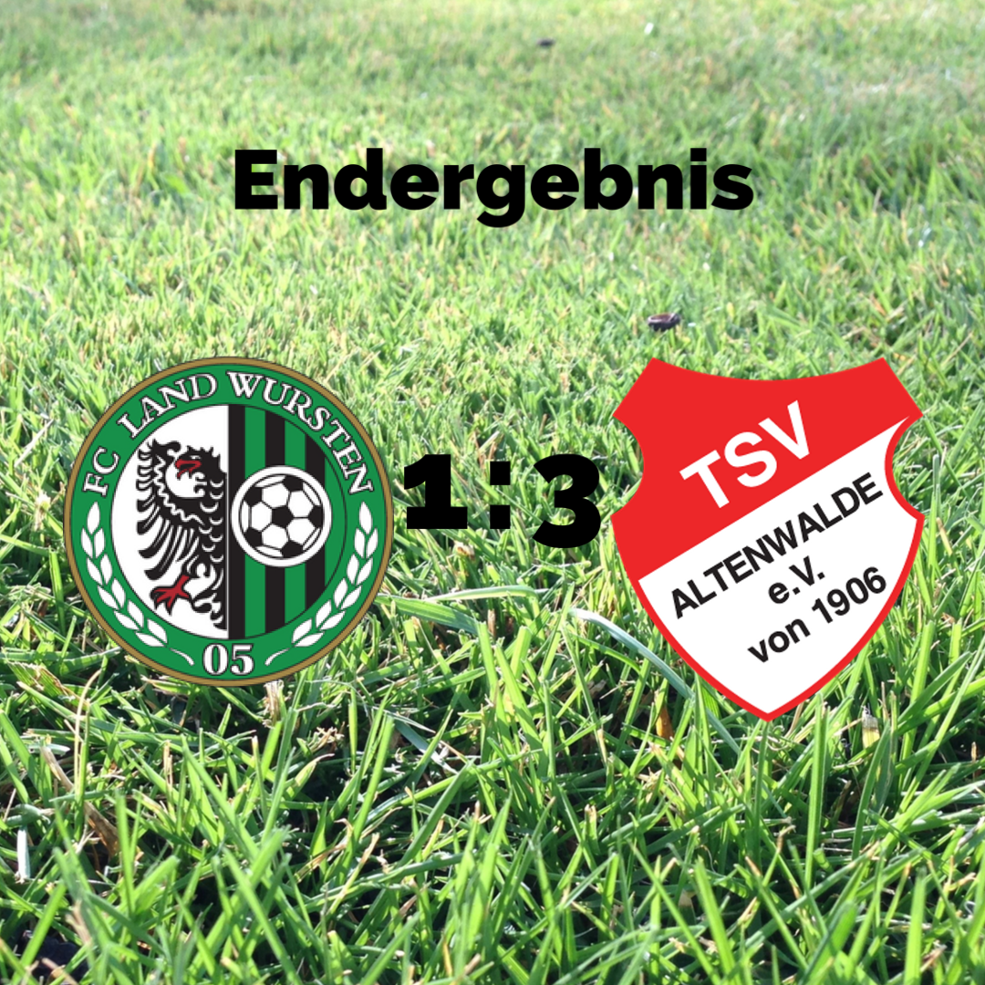 You are currently viewing 2. Spieltag: FC Land Wursten – TSV Altenwalde 1:3