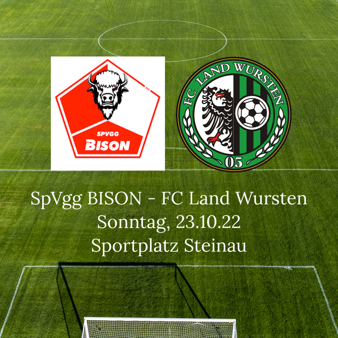 You are currently viewing 12. Spieltag: SpVgg BISON – FC Land Wursten