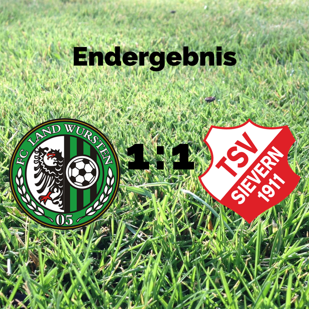You are currently viewing 13. Spieltag: FC Land Wursten – TSV Sievern 1:1