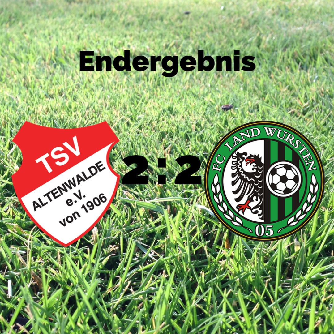 Read more about the article 17. Spieltag: TSV Altenwalde – FC Land Wursten 2:2