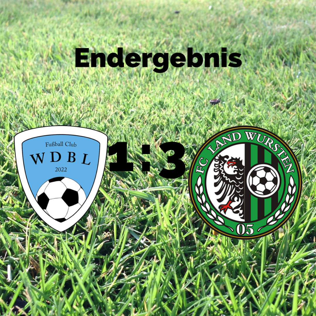 You are currently viewing 14. Spieltag: FC WDBL – FC Land Wursten 1:3