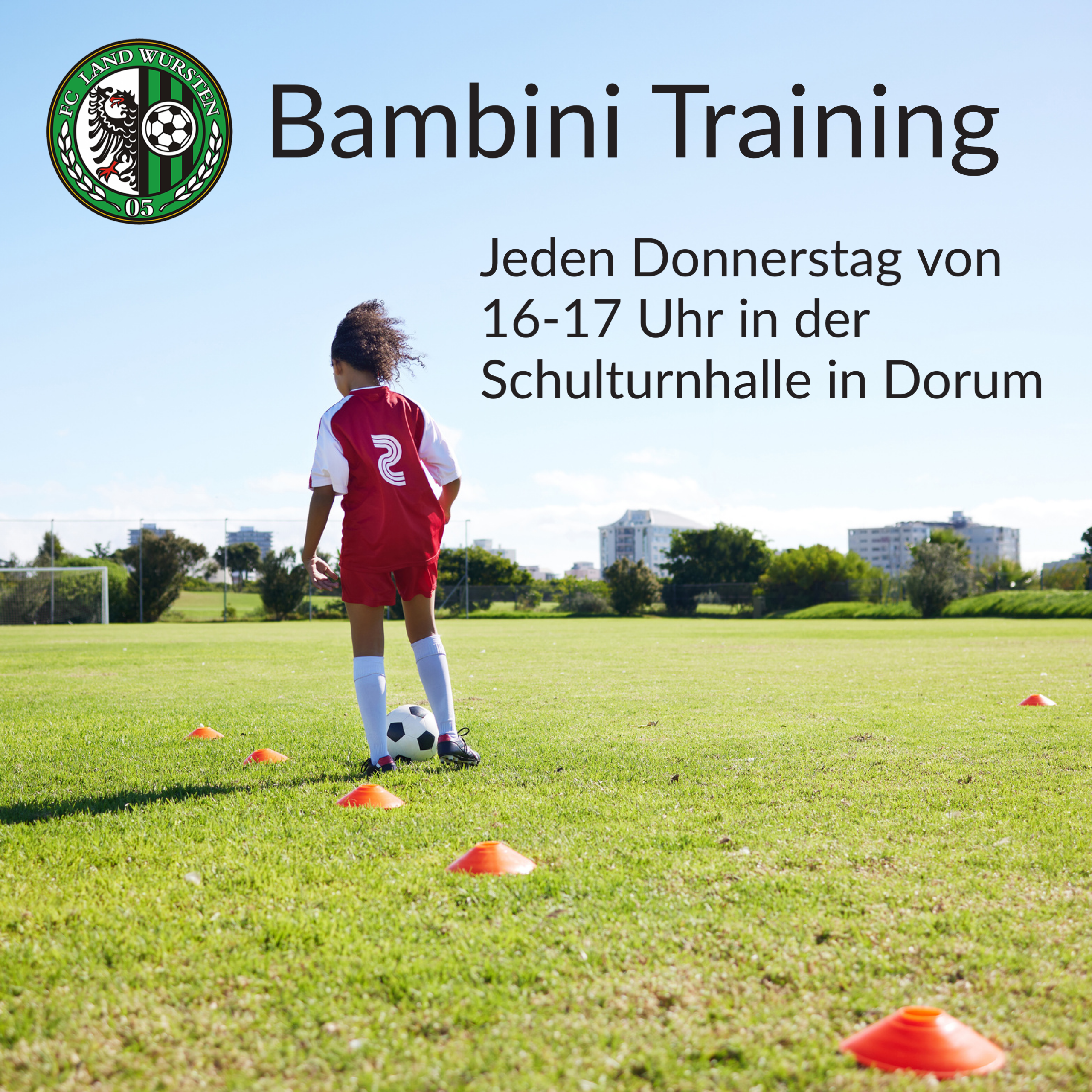 Mehr über den Artikel erfahren NEU: Bambini Mannschaft beim FC Land Wursten