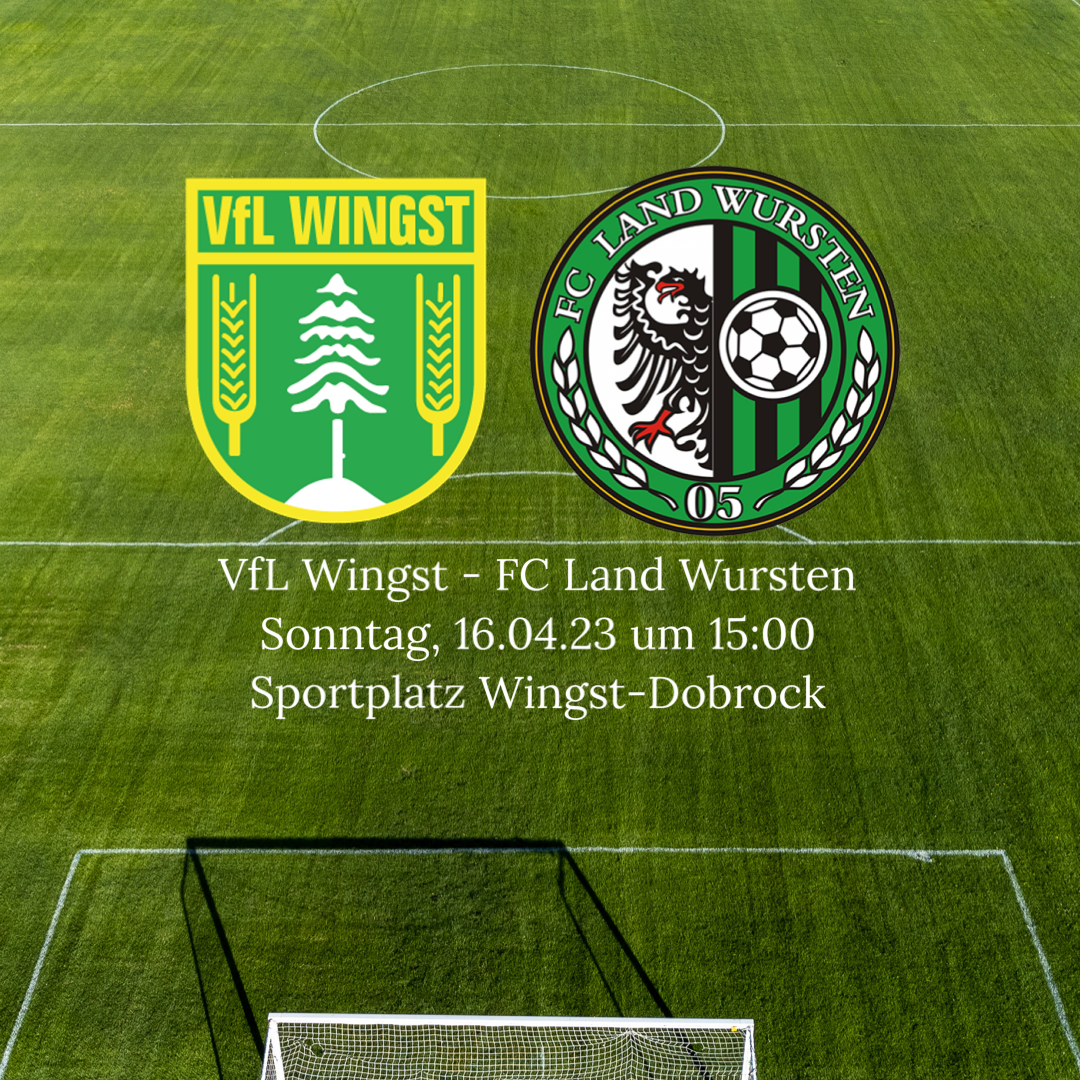 You are currently viewing 24. Spieltag: VfL Wingst – FC Land Wursten
