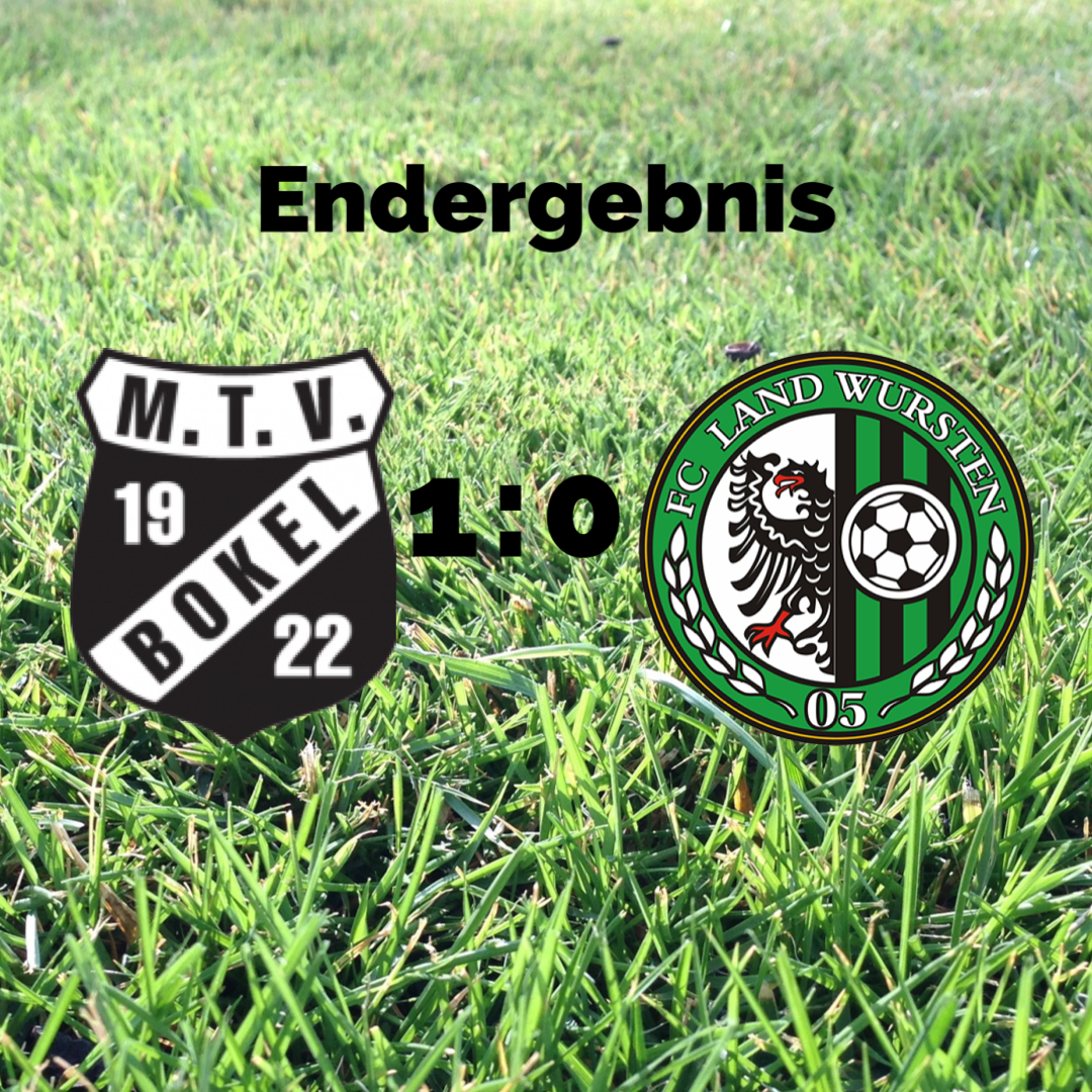 You are currently viewing 20. Spieltag (Nachholspiel): MTV Bokel – FC Land Wursten 1:0