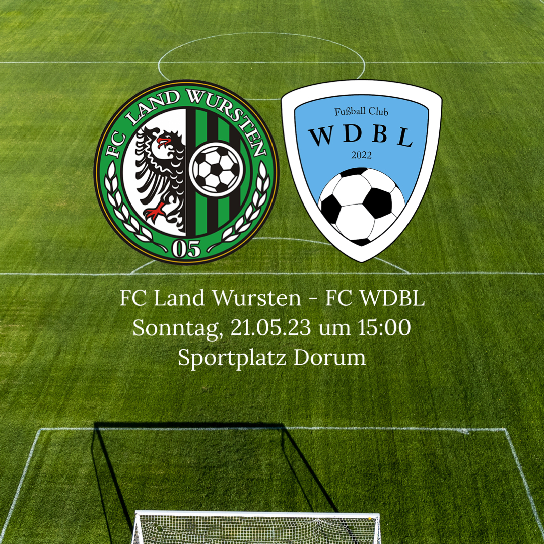 Read more about the article 29. Spieltag: FC Land Wursten – FC WDBL