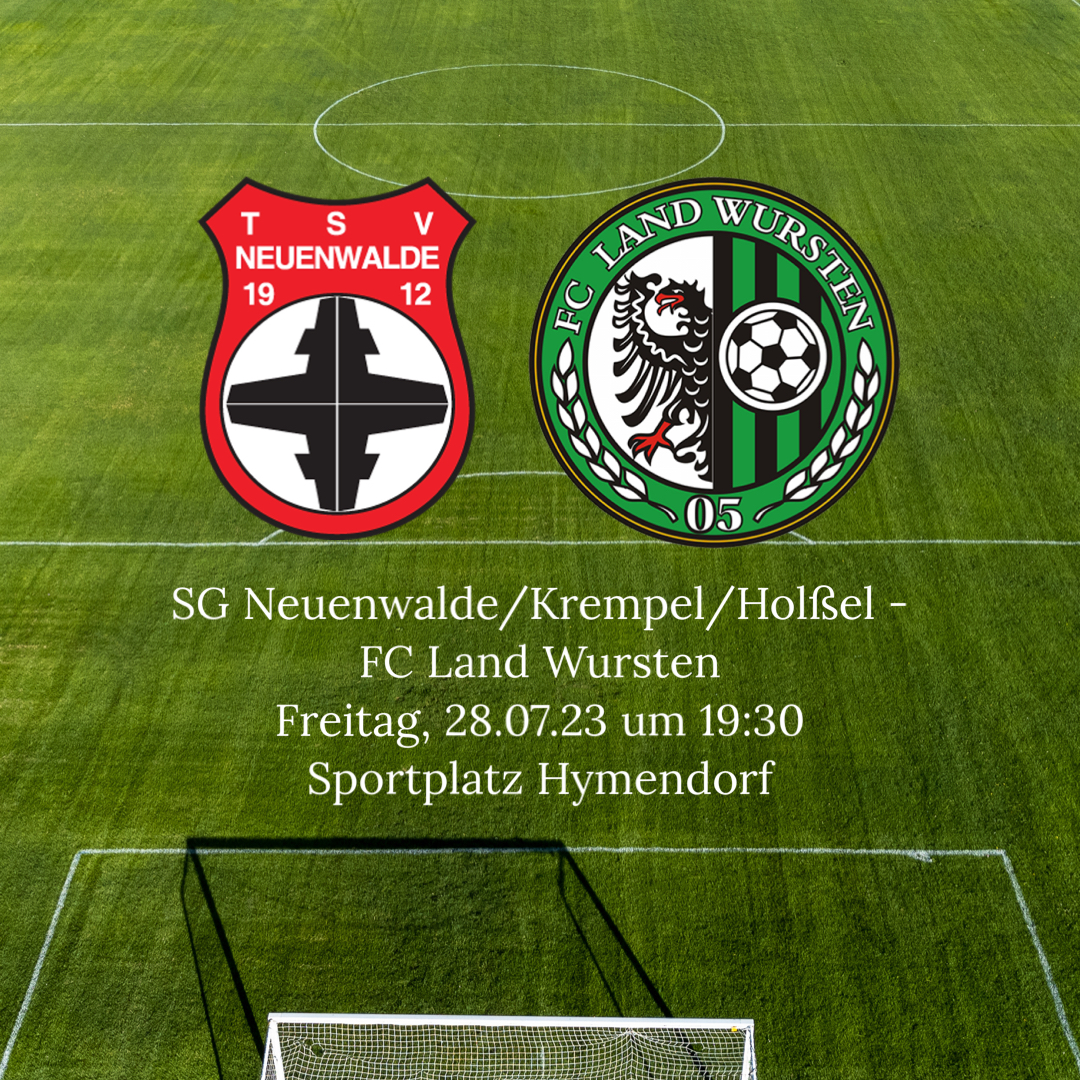 You are currently viewing Testspiel: SG Neuenwalde/Krempel/Holßel – FC Land Wursten
