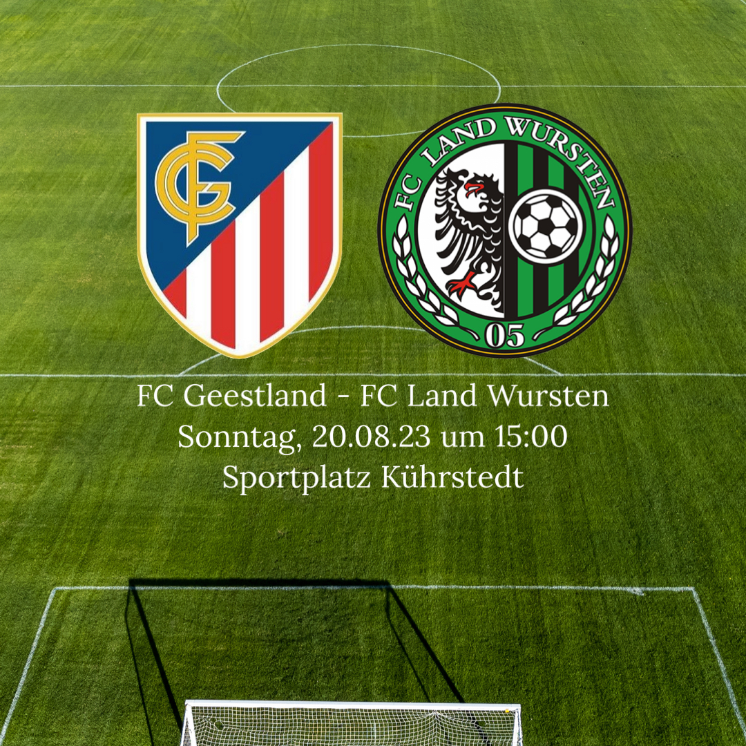You are currently viewing 3. Spieltag: FC Geestland – FC Land Wursten