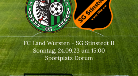 8. Spieltag: FC Land Wursten – SG Stinstedt II