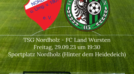 9. Spieltag: TSG Nordholz – FC Land Wursten 1:1