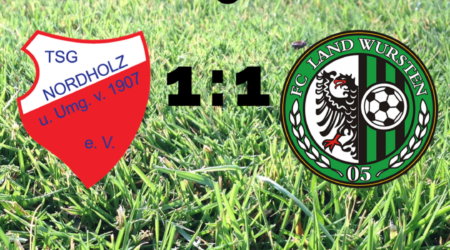 9. Spieltag: TSG Nordholz – FC Land Wursten 1:1