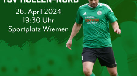26. Spieltag: FC Land Wursten – TSV Hollen-Nord 