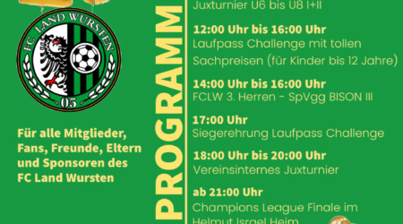 31.05.2025: Jubiläumsfeier auf dem Dorumer Sportpatz