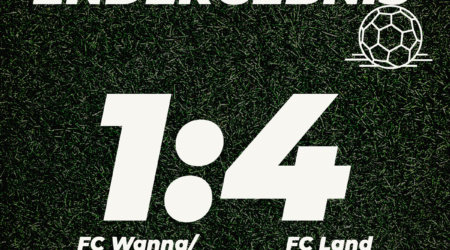 1. Spieltag: FC Wanna/Lüdingworth – FC Land Wursten 1:4