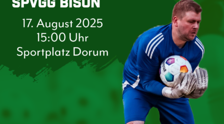 2. Spieltag: FC Land Wursten – SpVgg BISON