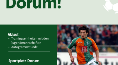 Fußball-Highlight beim FC Land Wursten: Nelson Valdez kommt nach Dorum