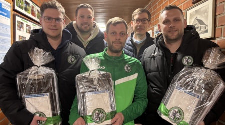 Drei neue C-Lizenz-Trainer