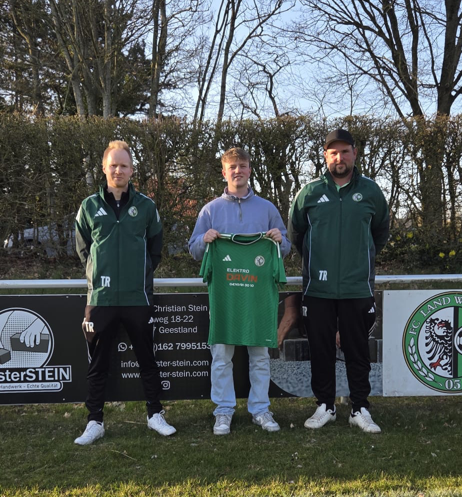 Du betrachtest gerade Jasper Vogler wechselt zum FC Land Wursten 